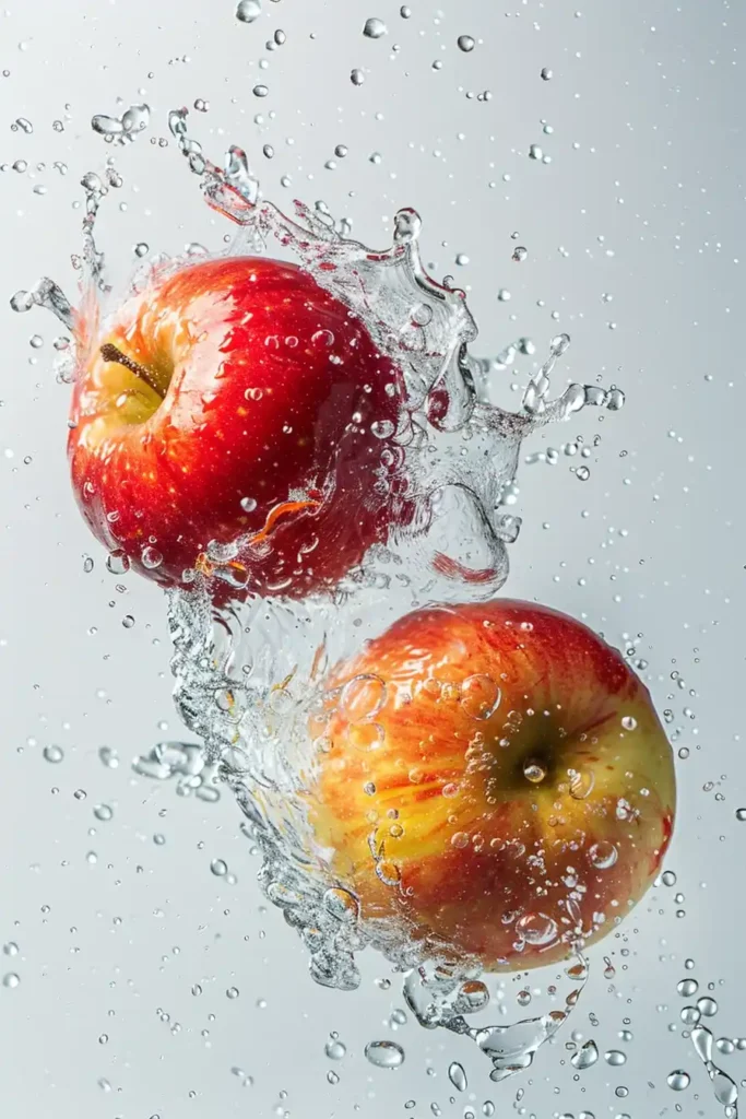 Minimalist Apple Splash
