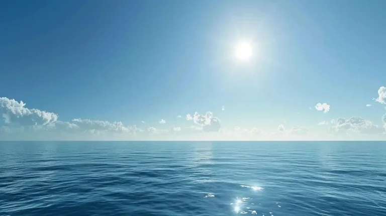 Minimalist Blue Sky ai prompt preview