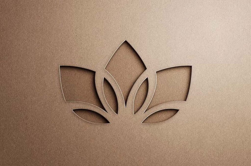Minimalist Cut Out Mockup