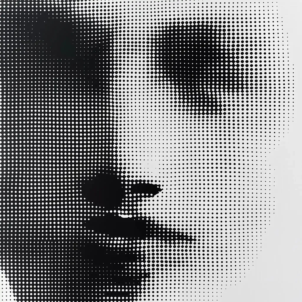Minimalist Dot Illusion