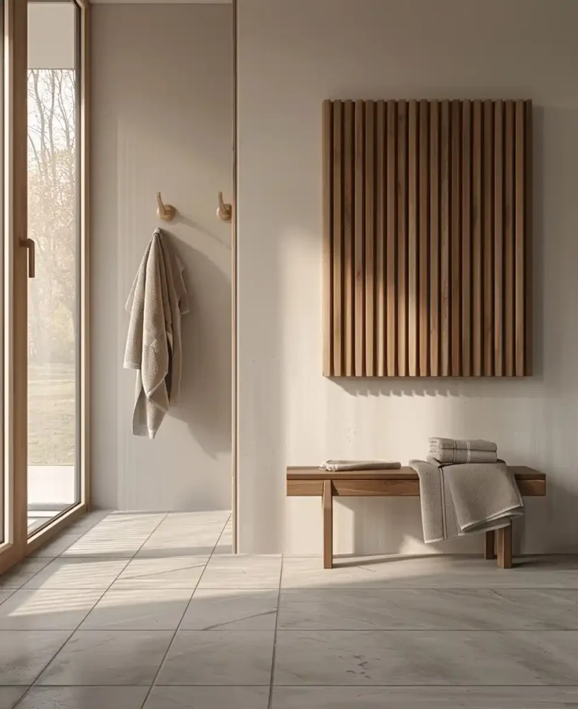 Minimalist Wood Coat Rack