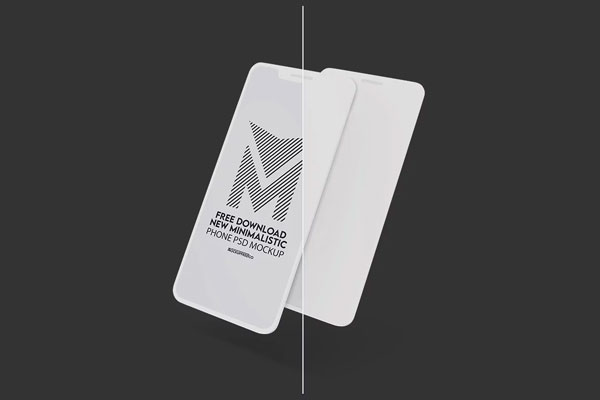 Minimalistic Phone Mockups