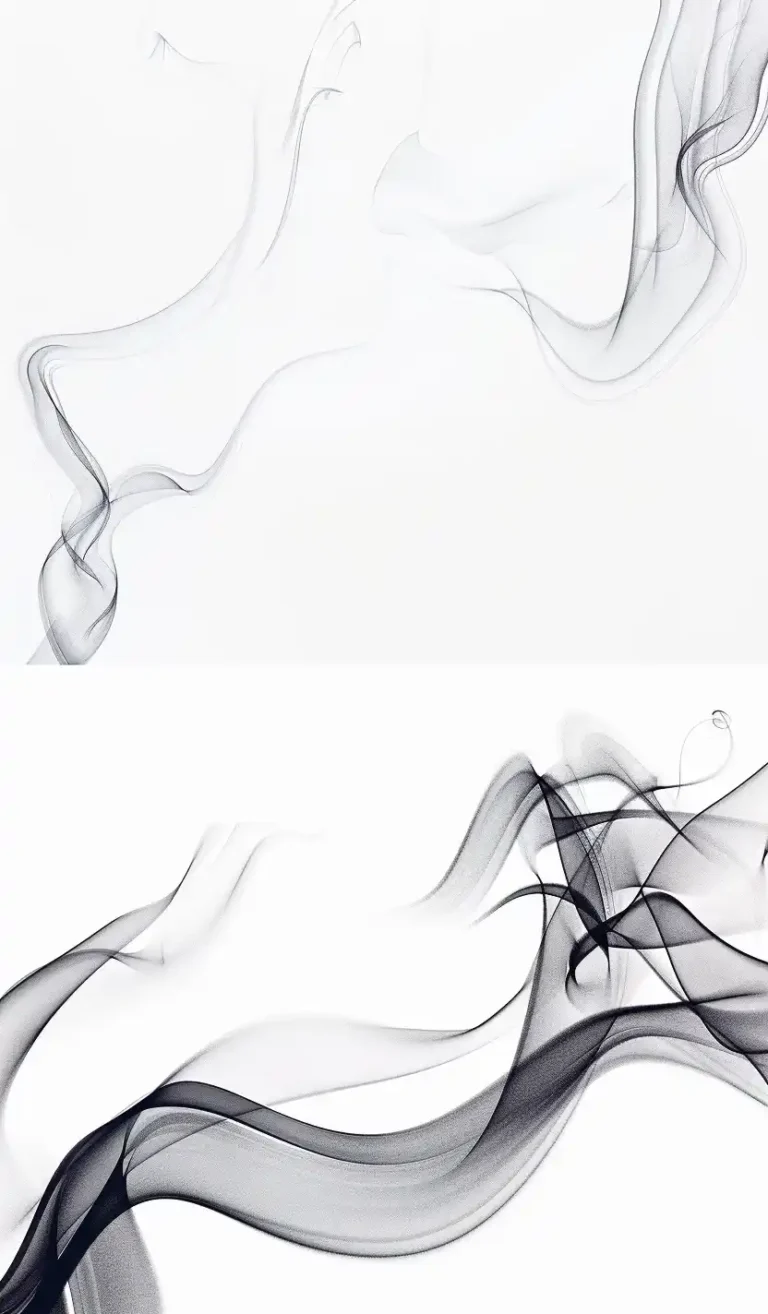 Minimalistic Vapor Trails Card ai prompt preview