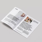 Mockup Bundle with 8 Close-up Shots of A4 Brochure