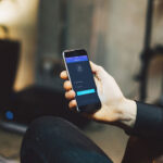 Mockup Displaying Realistic Smartphone in Hand