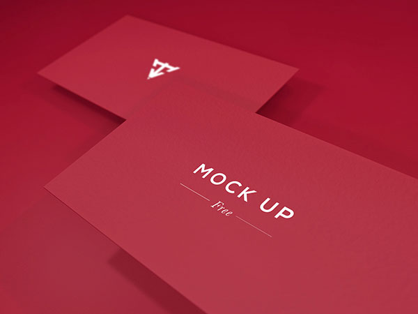 Mockup Displaying Six Various Scenes of Business Cards in Different Positions