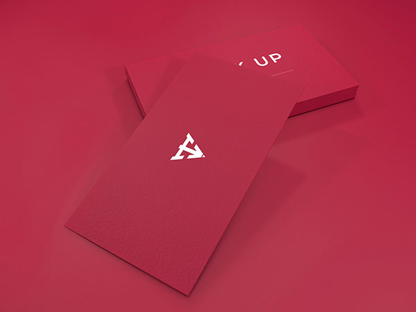 Mockup Displaying Six Various Scenes of Business Cards in Different Positions FREE PSD