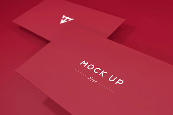 Mockup Displaying Six Various Scenes of Business Cards in Different Positions