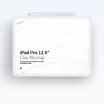 Mockup Featuring iPad Pro12.9 and Apple Pencil