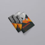 Mockup of 2 Brochures Placed on Each Other