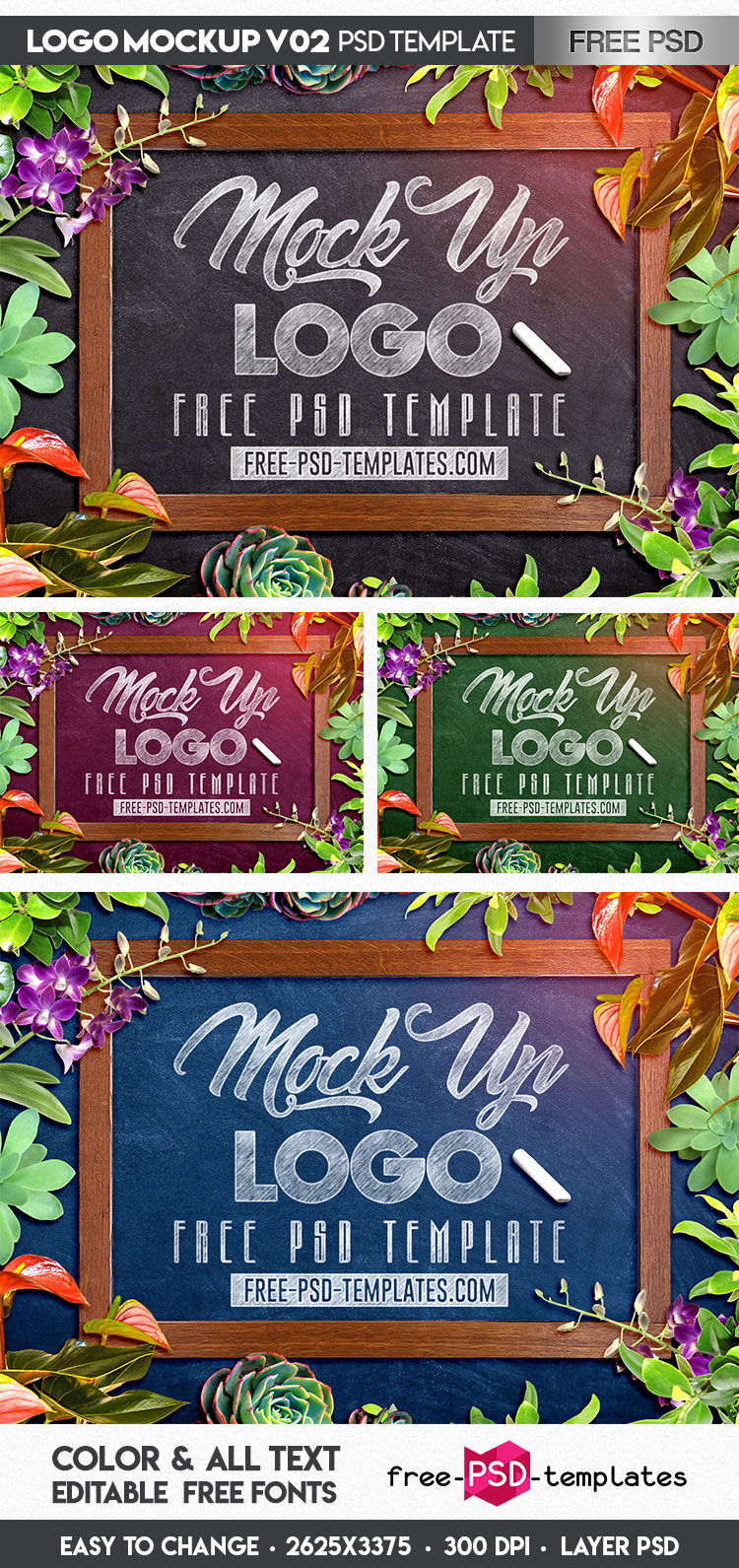 Mockup Of A Logo Design On Chuck Board FREE PSD