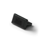 Mockup of a Lying Rectangle Stamp in Perspective View