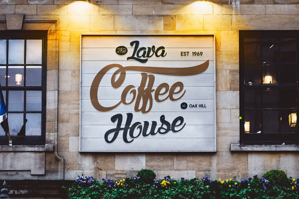 Mockup Showing Outdoor Advertising Storefront Billboard