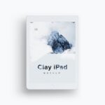Mockup Showing Top View of iPad 9.7