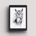 Mockup Showing Top View of iPad 9.7