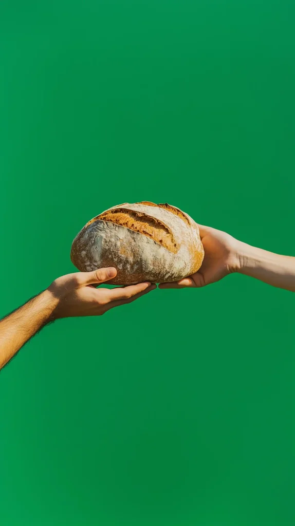 Modern Bread Sharing Photograph