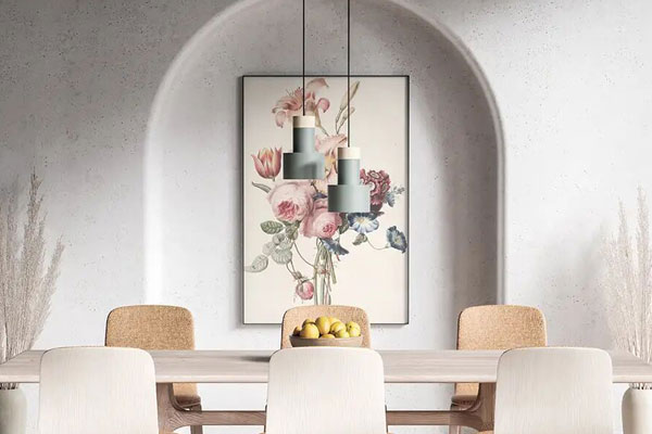 Modern Interior, Artistic Vertical Poster Mockup