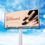 Modern Outdoor Large Advertisement Billboard Mockup