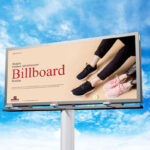Modern Outdoor Large Advertisement Billboard Mockup