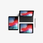 Modern Top View iPad Pro 10.5 Inch Mockup