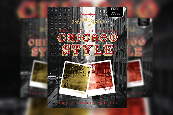 Modern Urban Club Party Flyer Template and Facebook Cover