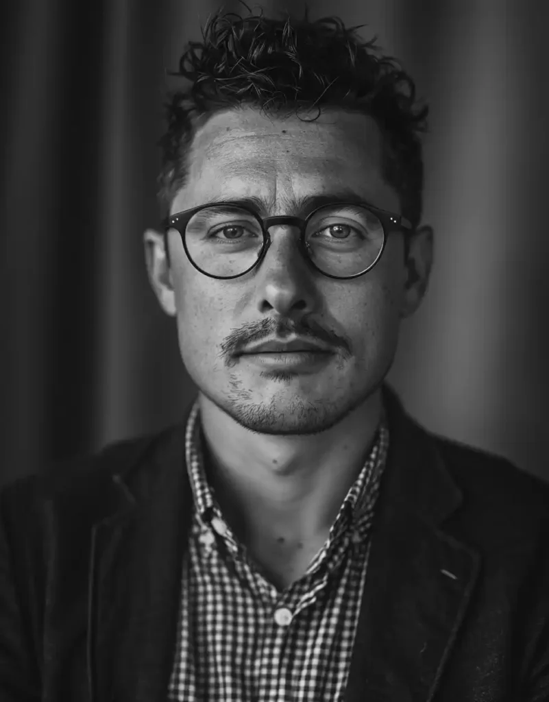 Monochrome Gentleman Portrait