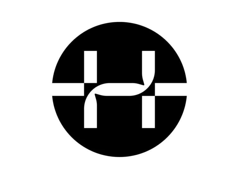 Monogramme Helectic H Letter Logo