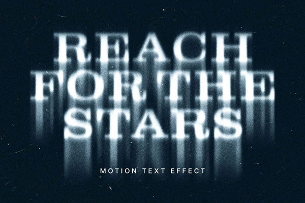 Motion Distort Text Effect