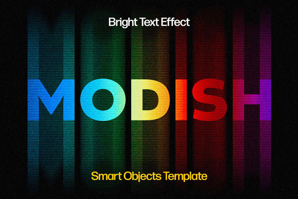 Motion Gradient Text Effect