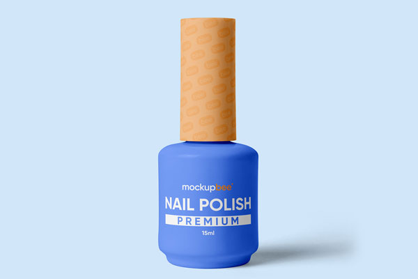 Nail Polish Bottle Mockup