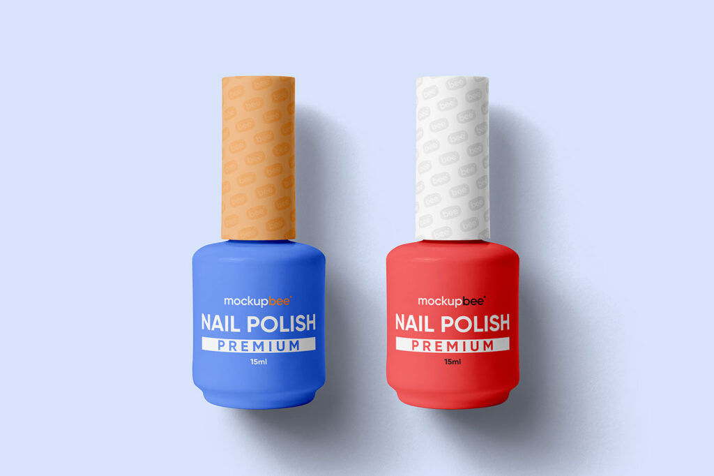 Nail Polish Bottle Mockups