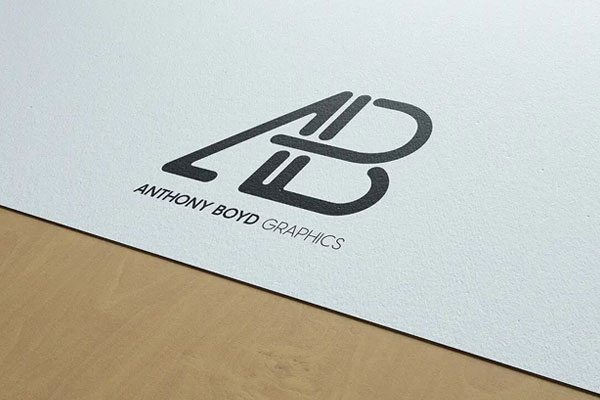 Natural Paper Logo Branding Mockup