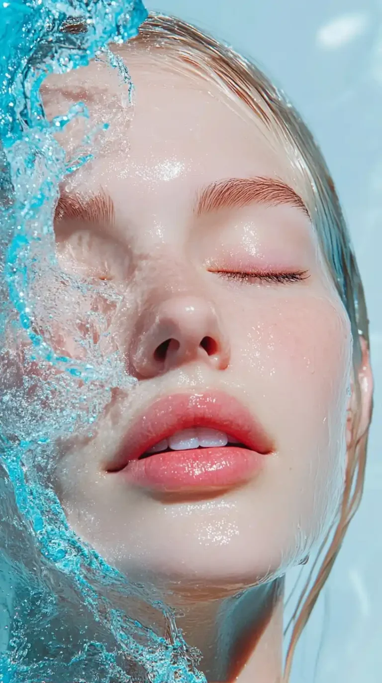 Natural Woman with Water