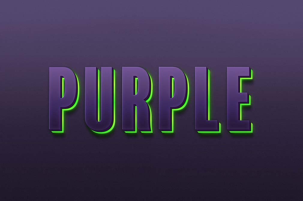 Neon Backlight Vector Text Effect