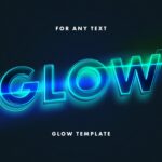 Neon Lettering Text Effect