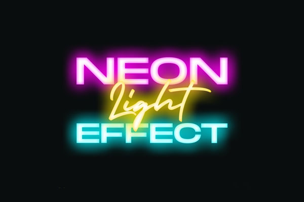 Neon Light Text Effect