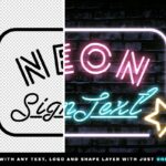 Neon Sign Text Effect