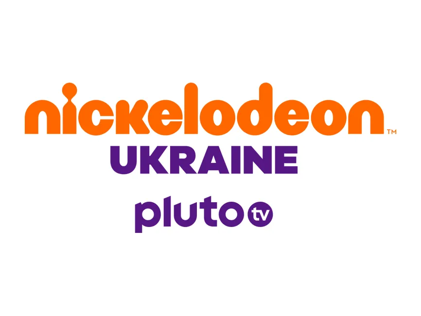 Nickelodeon Ukraine Pluto TV Logo