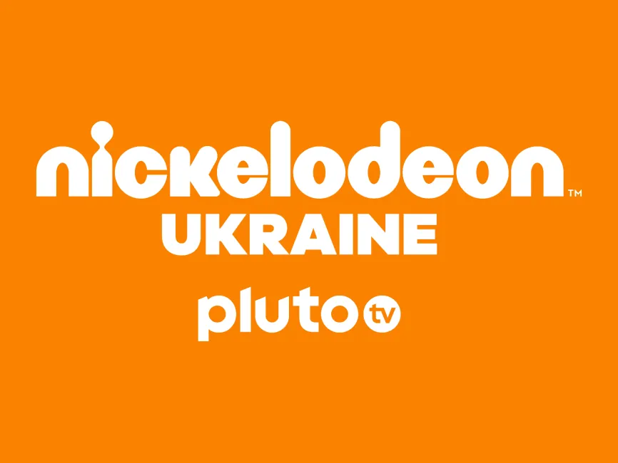 Nickelodeon Ukraine Pluto TV Logo