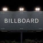 Nighttime Billboard Mockup
