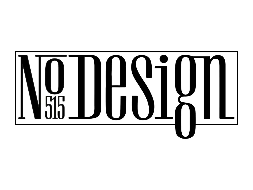 No515 Design Hroziontal Logo