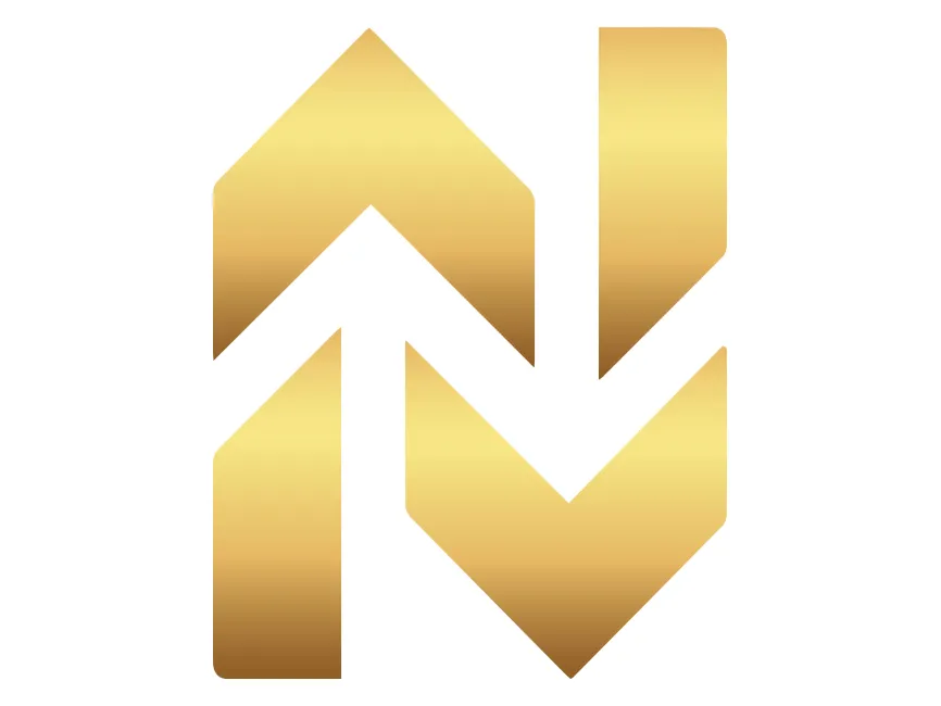 NVSTly: Social Investing | Gold Logo