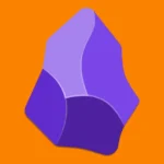 Obsidian App Icon Logo