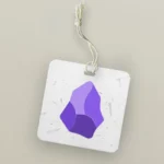 Obsidian App Icon Logo
