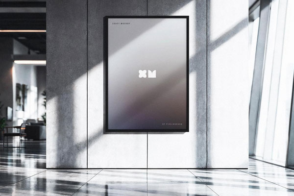 Office Poster Mockup