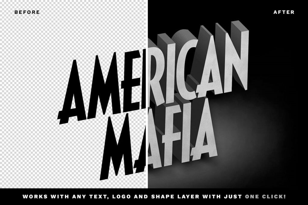Old Movie Text Effect