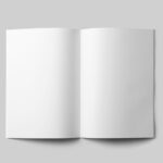 Open A4 Magazine Mockup