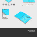 Open Book Hardcover Mockup in 3 Sights