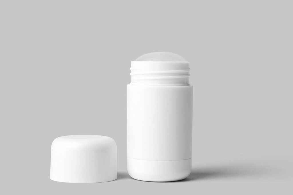 Open Deodorant Bottle Mockup