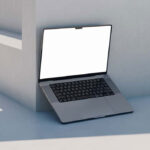 Open MacBook Pro Mockup